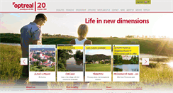 Desktop Screenshot of optreal.cz