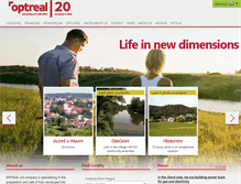 Tablet Screenshot of optreal.cz